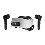 HTC Vive Pro Focus Plus 6DOF VR Headset in Almond White Bundle Including VR Headset, Controllers, face Cushion, QC 3.0 Charger and USB Type-C Cable - Image 2