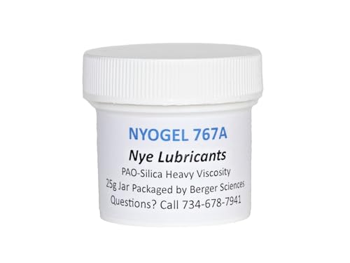 Nyogel 767A Synthetic Heavy Damping Grease by Nye Lubricant (25g Jar)