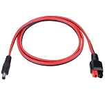 EMASDGEY Solar Connector Adapter Cable 14AWG 5.5x2.1mm Power Plug Extension Cable for Generator Backup Battery and Foldable Solar Electronic Accessories Wiring