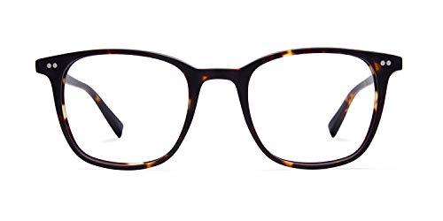 🛒 Flash Sale Baxter Blue Eyewear - Fashionable Non-Prescription Blue Light Blocking Computer Glasses That Give Back Through Our 'Pair for a Pair' Pledge - Clarke Matte Havana