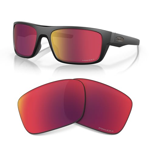 OAKLEY Original Drop Point OO9367 Replacement Lenses For Men For Women Bag+ Bundle Microfiber Pouch