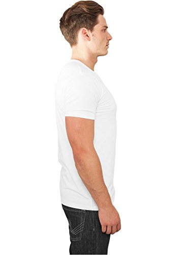 Urban Classics Fitted Stretch tee Camiseta, Blanco (White 220), XL para Hombre