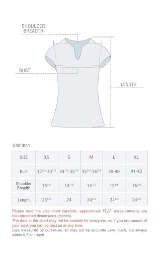 Saadiya Tennis Shirts For Women Short Sleeves, Solid Golf T Shirts V-Neck Running Shirts White thumb #5