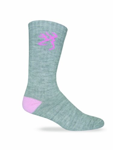 Browning Hosiery Women's Medium Weight Wool Blend Socks-Pack of 2