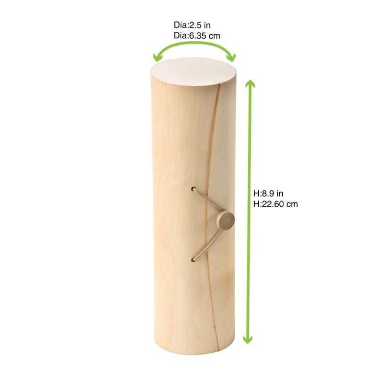 PacknWood - 50 Caja Rectangular Madera | 6,5x6,5 cm | Hostelería Catering, Desechable, Ecológico, Delivery Take Away