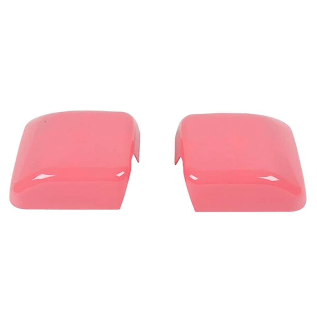 ドアミラーカバー ピンク ABS製 ジープ グラディエーター JT 純正ウインカー付ミラー車用 2021年11月〜 ドアミラーカバー イエロー ABS製 ジープ グラディエーター JT 純正