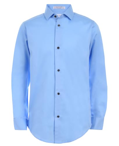 Image of Calvin Klein Boy's Sateen Shirt (Little Kids)