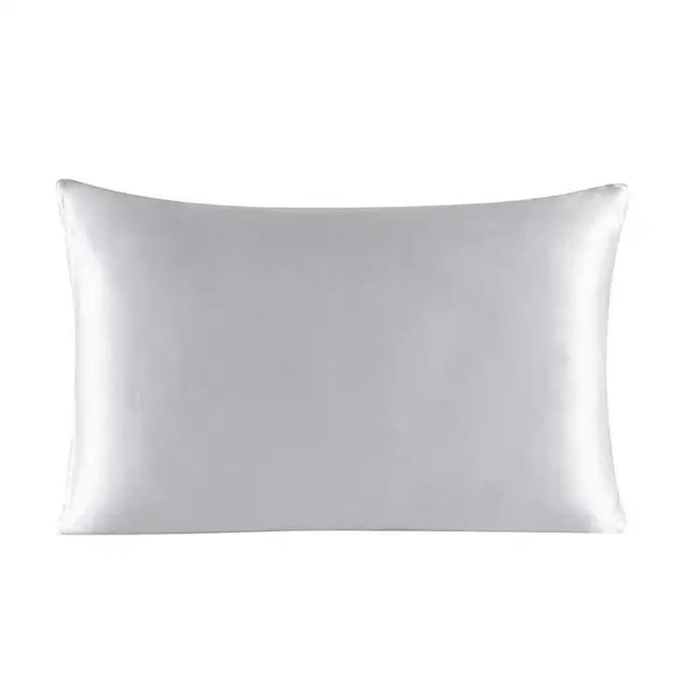 Funda de Almohada de Seda Pura con Cremallera, 25MM, 1 Unidad, Funda de Almohada de Seda Natural de Morera, Funda de Almohada Individual