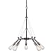 Forte 7063-05-32 Five Light Chandelier, Antique Bronze