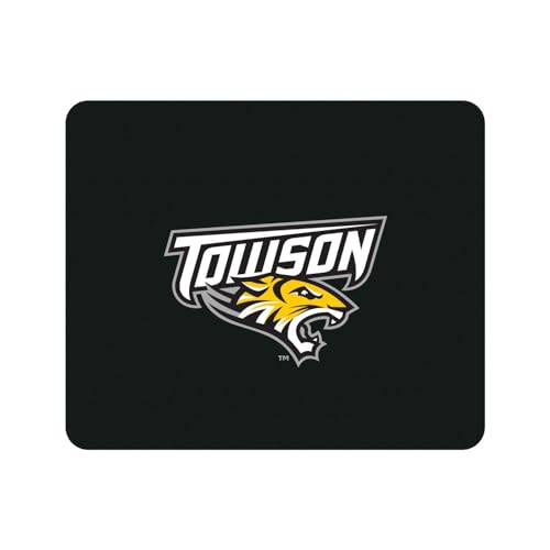 Mouse Pad, Fabric, Towson University Standard/Classic Black