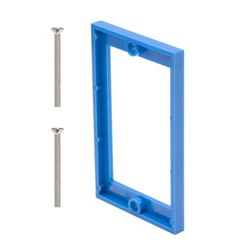 Image of 1 /4 inch Single Gang Receptacle Outlet Box Extender,Blue, Pack of 1
