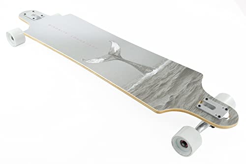 Minority Downhill Maple Longboard Skateboard | 40-Inch Drop Trough Deck | Made For Cruising Ride (Solitude) #TOP2