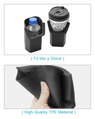 Image of CDEFG 3Pcs for 2025 2026 Toyota 4Runner Center Console Organizer Middle Console Storage Cup Holders for 2025 2026 Toyota 4Runner Accessories Rear Door Cup Holders