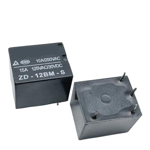 Relais 4 broches ZD-12BM-S T73A-12V-10A composant électronique PCB