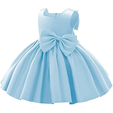Light Blue Baby Girls Tutu Dress for Occasions Cover
