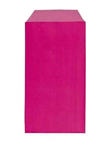 Yearol K04F. 250 Sobres bolsas de papel kraft pequeñas sin asas. Especial para regalo, tiendas, comercio, joyería, bisutería, manualidades, etc. 7 cm. x 12 cm. 60 gr/m. (Rosa)