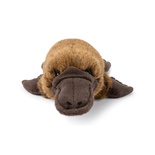 WWF Plüsch 01277 - Plüschtier Schnabeltier, lebensecht gestaltetes Kuscheltier, ca. 22 cm groß, wunderbar weich und kuschelig, Handwäsche möglich