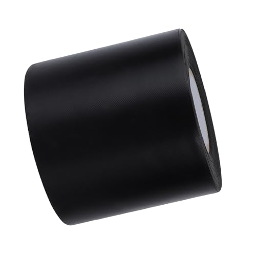 Hztyyier 1 Rolle Rohrband Hochwertiges PVC Klebeband für die Isolierung von Klimaanlagen, Schwarz, 60 Mm X 11,5 M