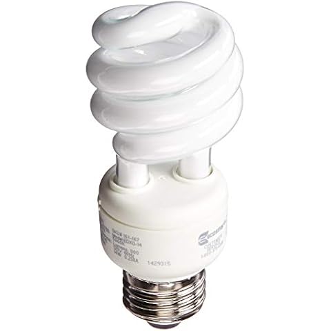 EcoSmart 60-Watt Equivalent Daylight Spiral CFL Light Bulb (4-Pack) Cover