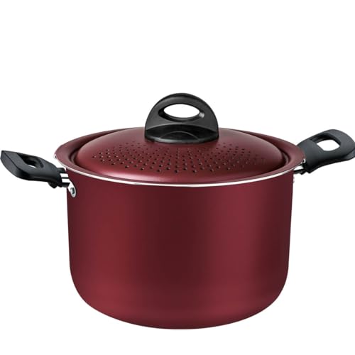 ESPAGUETEIRA 22CM 5,7L LORETO VERMELHO - ALUMINIO COM REVESTIMENT...