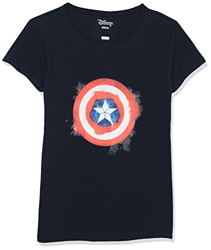 Image of Marvel Girls' Captain America Spray Logo
