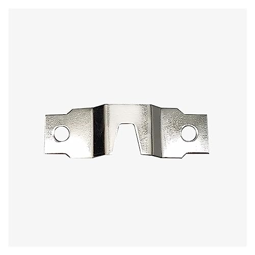 Image of Flush Mount Bracket ,Interlock Hanging 5 Pairs Wall Mount Hanging Picture Hardware Metal Hanger for Frames Cross-Stitch Poster Hook, 49*12mm, Silver