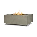 Real Flame Aegean 36”in Square Propane or Natural Gas Fire...
