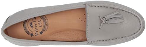 Driver Club USA Womens Leather Made in Brazil Palm Beach Loafer, ash Grainy, 5.5 | Image 4