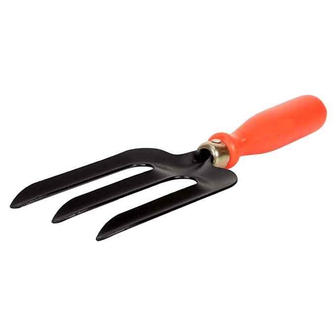 ACHRO Gardening Tool Set of 6 for Home Gardening |Weeder, Rake, Big Trovel, Small Trovel, Fork and Pruner | Comfortable Grip Handle | Rust Free Metal | Digging Tool Set