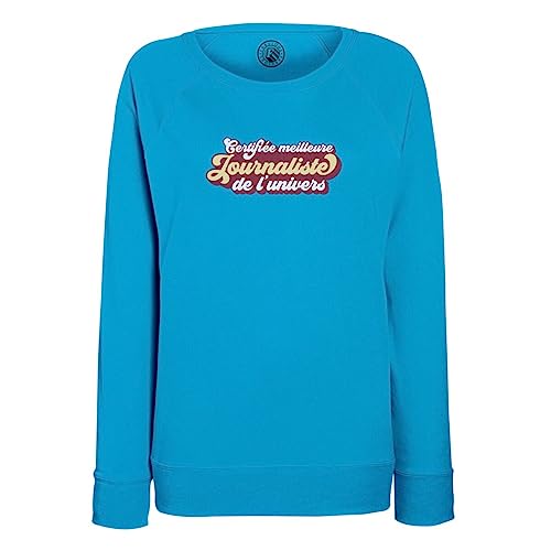 Sweatshirt femme journaliste confortable pour en finir avec le stress des reportages
