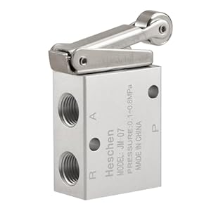 Heschen JM-07 Pneumatisches Rollenhebelventil