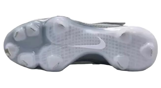 Nike Force Zoom Trout 8 Elite Men's Baseball Metal Cleats Grey White Black CZ5913-001 Size 13
