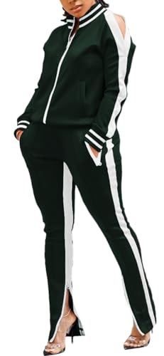 Image of TOPONSKY Womens 2 Piece Sports Outfit Tracksuit Shirt Shorts Jogger Bodycon Sets