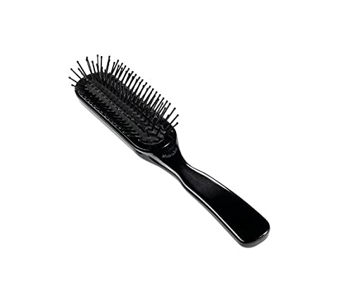 Brosse antistatique anti cheveux électriques Acca Kappa Carbonium 22 cm