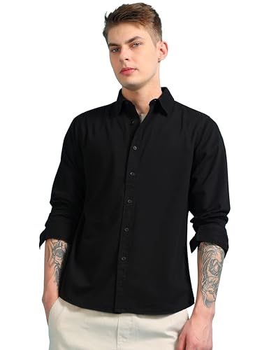 Image of StitchX Men's Full Sleeve Core Essentials Twill Over-Dyed Shirt XS-2XL