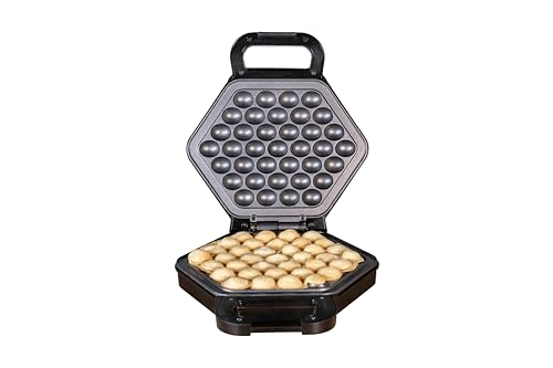 Unold 48245 Bubble Wafflemaker Bobby - Waffeleisen, Waffeltüte,...