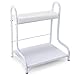 Udefineit Stable Esthetician Foot Bath SPA Trolley Cart(No Wheels), Pedicure Stool with Foot Rest Stand, Foot Massage Station for Beauty Salon Nail/Home, Pedicure Manicure Massage Table Salon Supplies