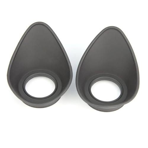 顕微鏡キット 2 個 35 ミリメートル内径双眼顕微鏡接眼レンズゴムアイガードカップ 34-36 ミリメートル望遠鏡実体顕微鏡 顕微鏡レンズアダプター