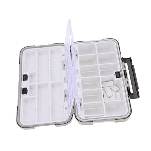 Abaodam 1Pc Water Fishing Gear Box Durable Fishing Tackle Storage Organizer for Hooks Baits present for Fishing Enthusiasts Compact Design for