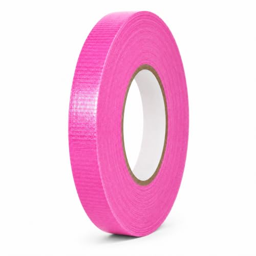 Image of GGR Supplies CDT-36 Pink Cloth Duct Tape, 1 Inch x 60 Yards | Industrial Grade; Waterproof and UV Resistant; Clean Removal With No Sticky Residue; Repairs, Packaging, Bundling and Sealing