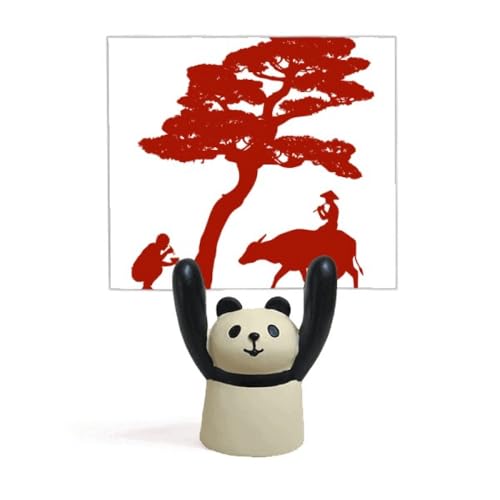 Pince mémo panda et vache pour décorer une chambre d'enfant ou un bureau