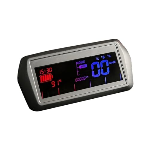 Speedometer Odometer Meter Light Perception Colorful Speedometer Display Directly Using for N1S/NGT/U Speedometer Velometer Odometer for Motorcycle