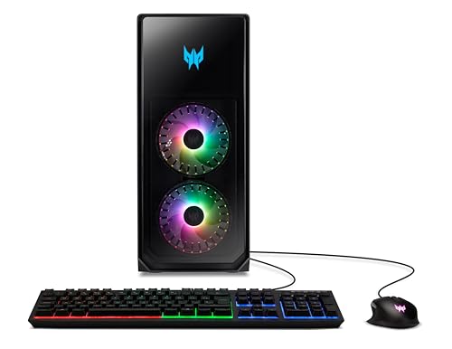 Predator Orion 7000 (PO7-655) Gaming PC - Intel Core i7-14700KF (Bis zu 5,6 GHz), 32 GB DDR5 RAM, 2x1000 GB M.2 PCIe (SSD), NVIDIA GeForce RTX 4080 SUPER (16 GB GDDR6X), Windows 11 Home