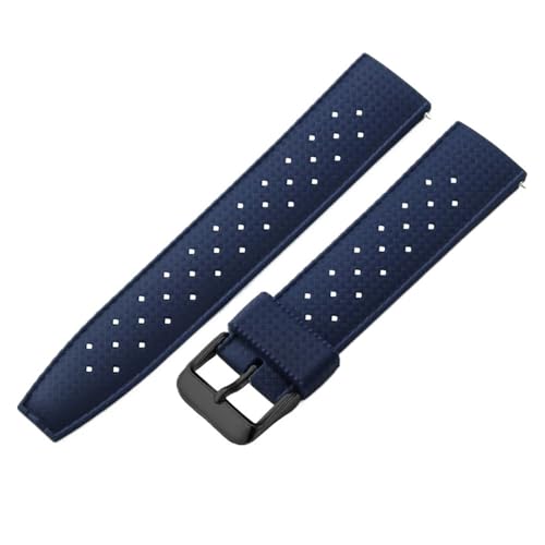 [] 18mm 20mm 22mm gsJX^C VREHb`Xgbv NCbN[X X|[cXgoh ʋCS X}[gEHb`Xgbv Y(Blue 4,20mm)