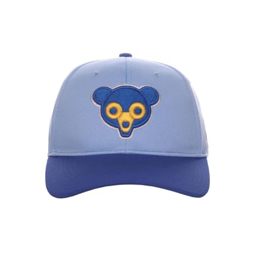 Gorra ajustable retro OC Sports Chicago Cubs azul bebé miniatura 1