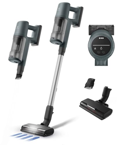 Electrolux 600 Aspirateur Balai sans Fil, 103 000 Tours-Min Puissant Aspirateur sans Fil, Jusqu’à...