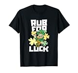 Raíces Irlanda Trébol Rub Me For Luck Patrimonio