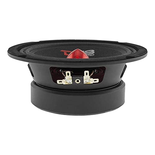 DS18 Bullet Midrange and Tweeter Combo - Complete Mids and High Car Audio Package - Includes 2X 8 Midrange Loudspeaker and 2X Aluminum Super Bullet Tweeter 1" Built in Crossover - Door Speaker Combo - image 4