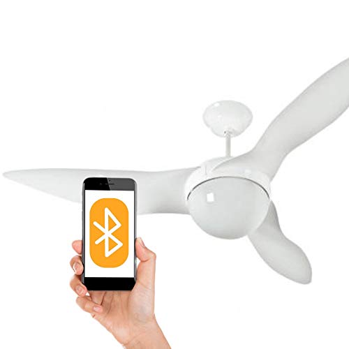 Ventilador De Teto Aliseu Terral Controle/Bluetooth Branco 127V
