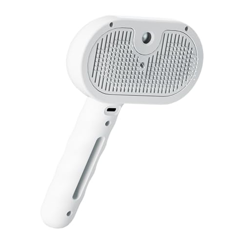 Spazzola a vapore per gatti - Spazzola a vapore per animali ricaricabile da 35 ml, pettine spray perr gatti autopulente | Pulsante di rilascio | Depilatore perr cani, articoli animali domestici, acces